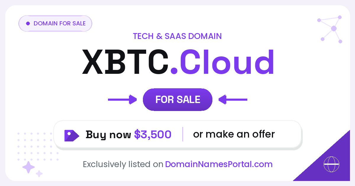 XBTC.Cloud share card