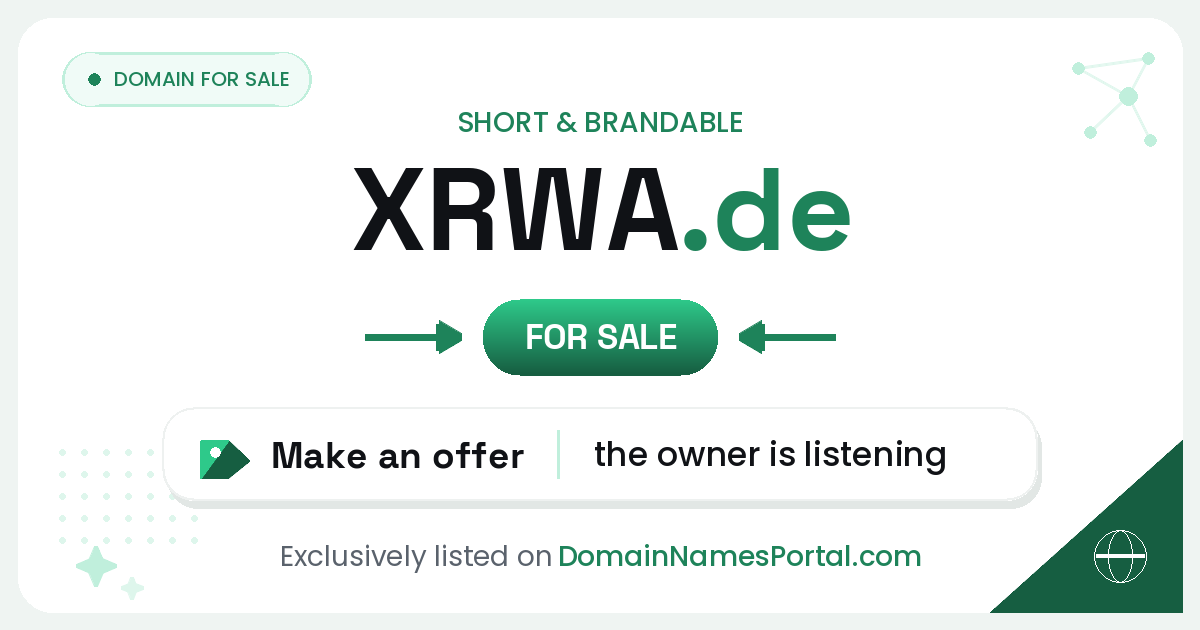 XRWA.de share card
