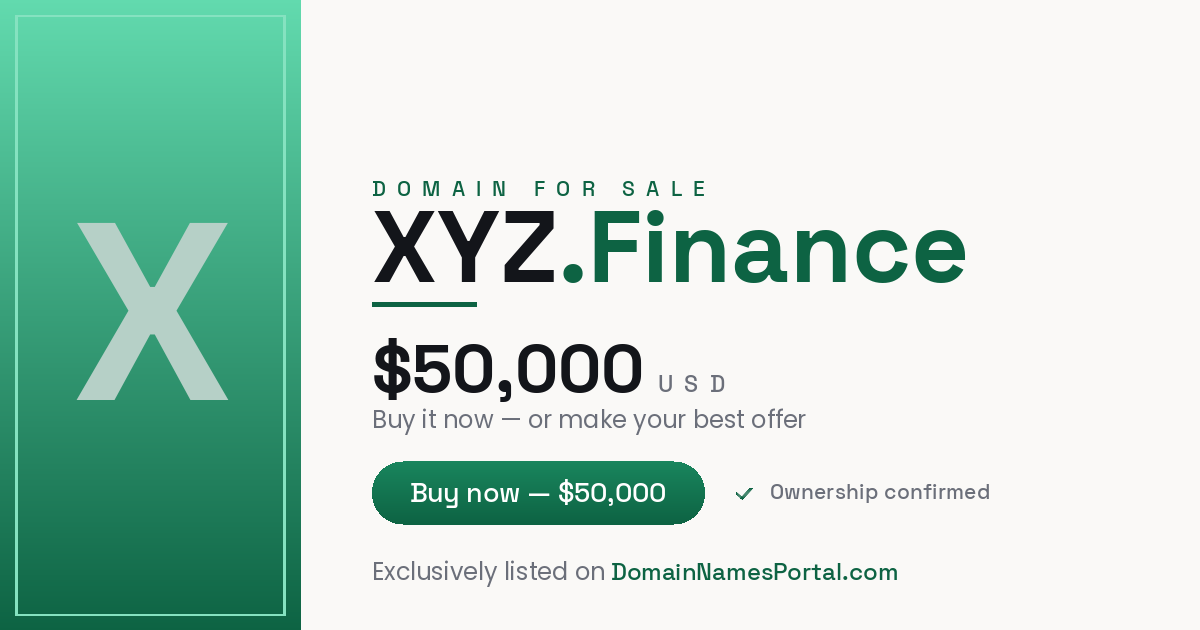 XYZ.FINANCE share card