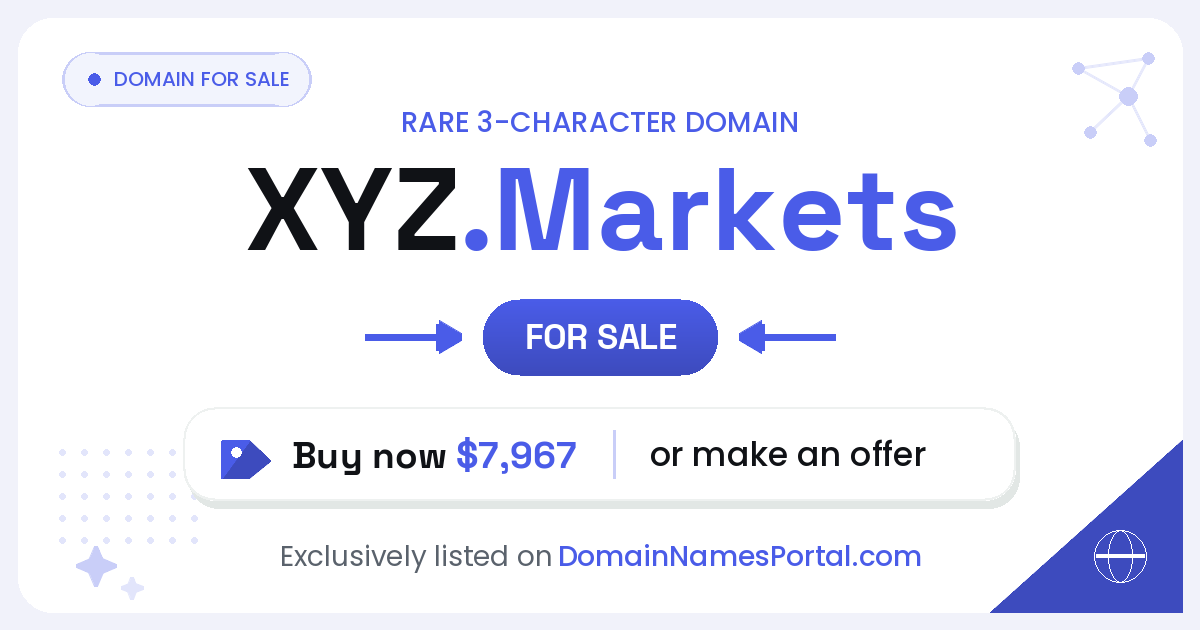 XYZ.MARKETS share card